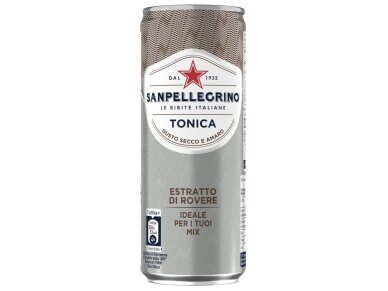 Gėrimas Sanpellegrino Tonic Oakwood skard. 0,33 l Gėrimas Sanpellegrino Tonic Oakwood skard. 0,33 l