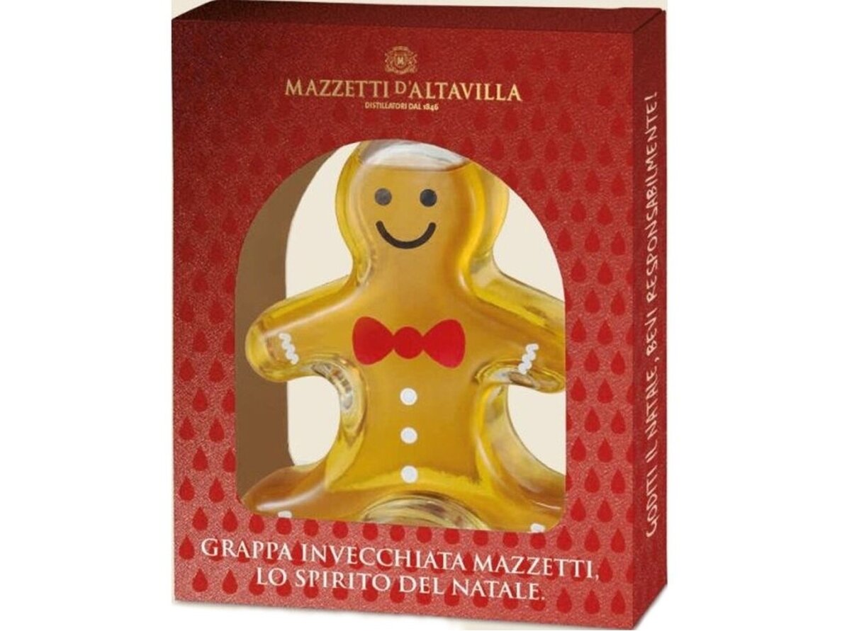 Grappa Mazzetti d'Altavill žmogeliukas su dėž. 0,2 l Grappa Mazzetti d'Altavill žmogeliukas su dėž. 0,2 l