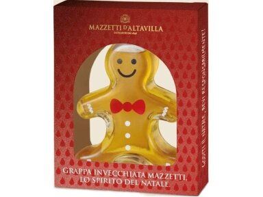 Grappa Mazzetti d'Altavill žmogeliukas su dėž. 0,2 l