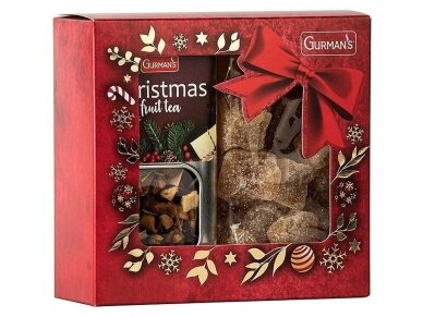 Gurman's Kalėdinis vaisinės arbatos ir imbiero rinkinys Gurman's Kalėdinis vaisinės arbatos ir imbiero rinkinys