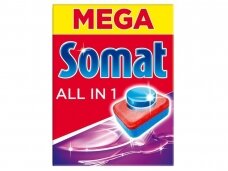 Indaplovių tabletės Somat All in 1 80 vnt