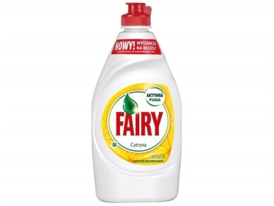 Indų ploviklis Fairy lemon 450 ml