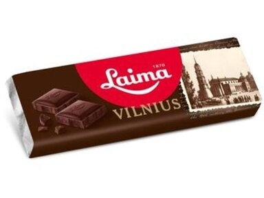 Juodasis šokoladas Laima Vilnius 20 g