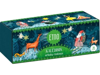 Kalėdinių arbatų rinkinys Etno 3 x 10 vnt.