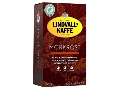 Kava Lindvalls Morkrost 450 g