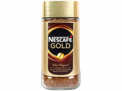 Kava Tirpi Nescafe Gold  (stikl.) 200 g