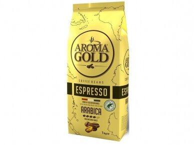 Kavos pupelės Aroma Gold Espresso 1 kg