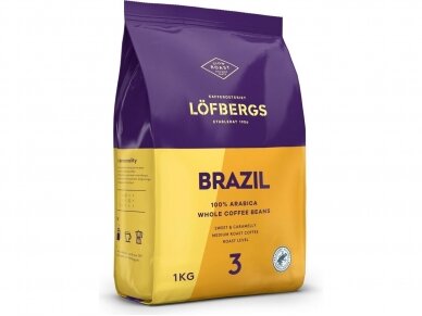 Kavos pupelės Lofbergs Brazil 1 kg