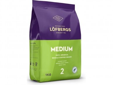 Kavos pupelės Lofbergs Medium Roast 1 kg