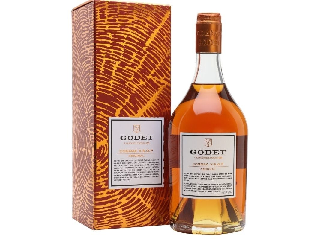 Konjakas Godet V.S.O.P. su dėž. 0,7 l