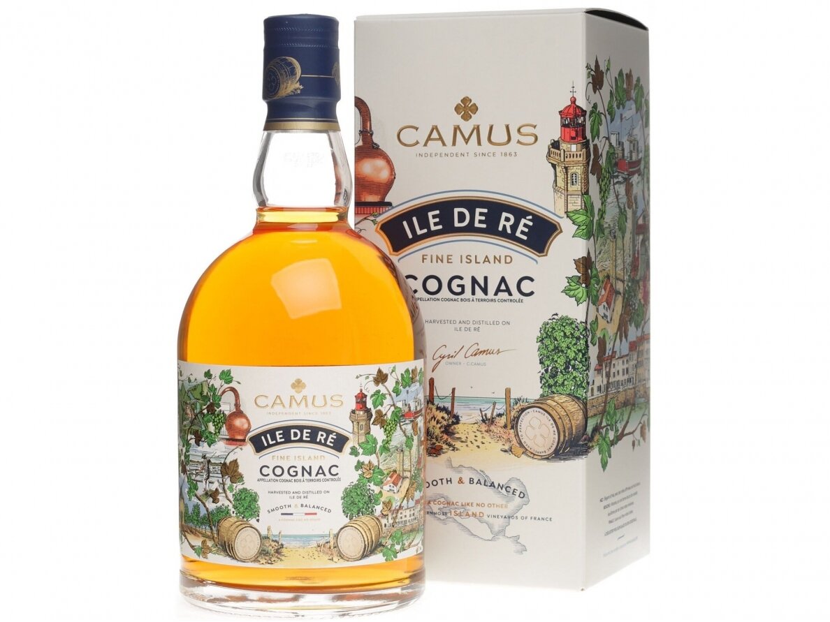Konjakas Camus Ile De Re su dėž. 0,7 l Konjakas Camus Ile De Re su dėž. 0,7 l