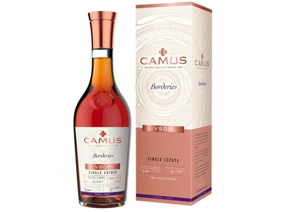 Konjakas Camus V.S.O.P. Borderies su dėž. 0,7 l 1 Konjakas Camus V.S.O.P. Borderies su dėž. 0,7 l 1