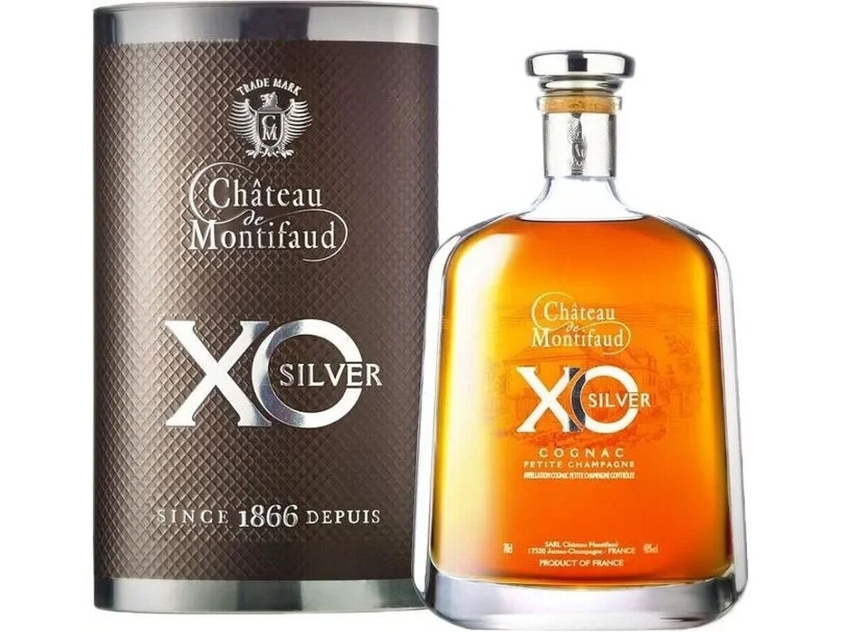 Konjakas Chateau de Montifaud Silver Attitude X.O. su dėž. 0,7 l Konjakas Chateau de Montifaud Silver Attitude X.O. su dėž. 0,7 l