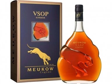 Konjakas Meukow V.S.O.P. su dėž. 0,7 l