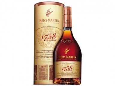Konjakas Remy Martin Accord Royal 1738 su dėž. 0,7 l