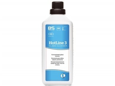 Koncentruotas stiklų valiklis HotLine 3 Glass Cleaner 1 l