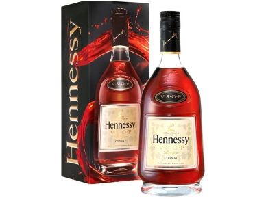 Konjakas Hennessy V.S.O.P. su dėž. 0,5 l