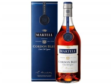 Konjakas Martell Cordon Bleu su dėž. 0,7 l