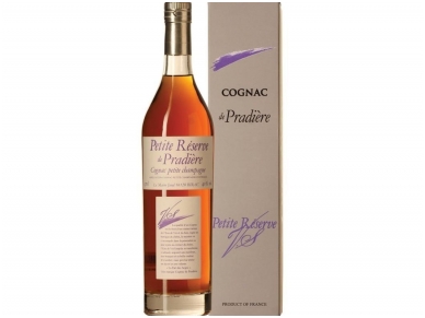 Konjakas Petite Reserve De Pradiere V.S. su dėž. 0,7 l Konjakas Petite Reserve De Pradiere V.S. su dėž. 0,7 l
