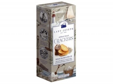 Krekeriai Lady Joseph su jūros druska 100 g