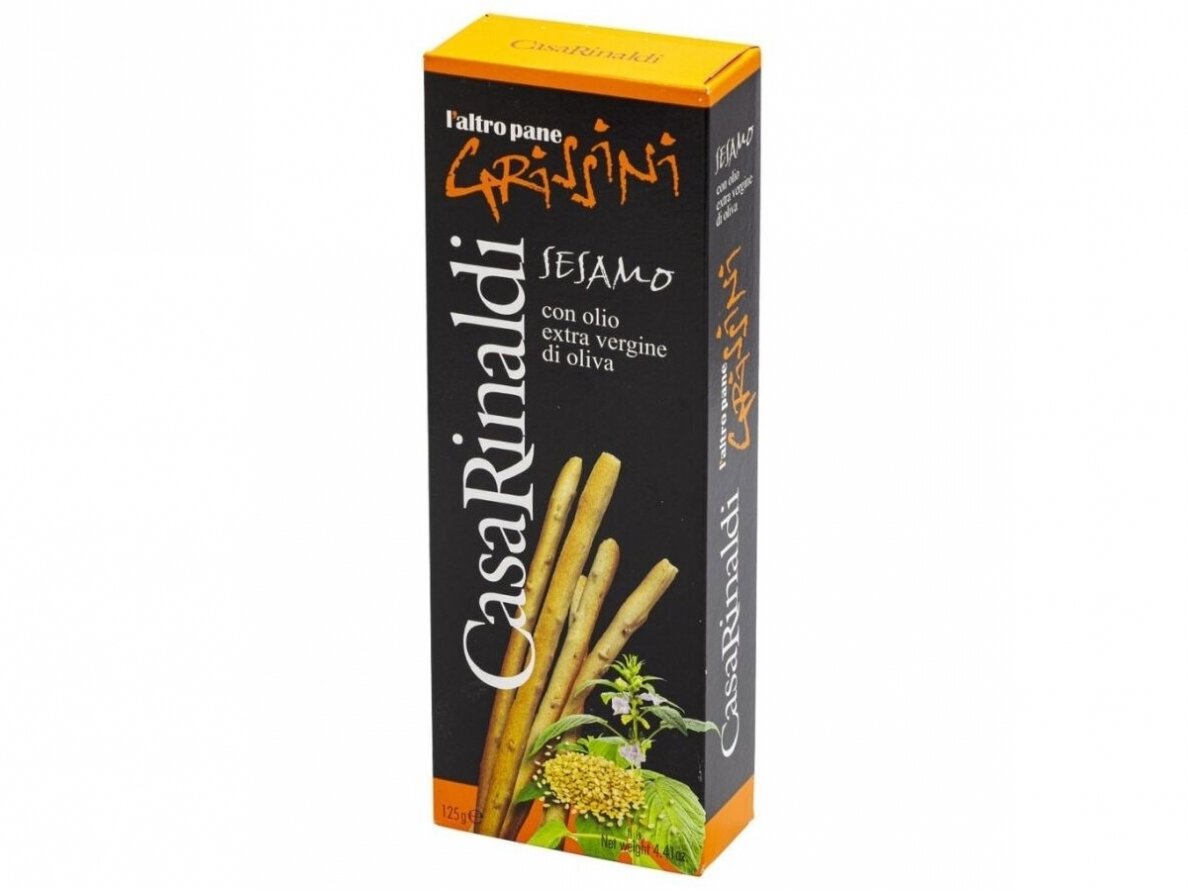 Lazdelės Casa Rinaldi Grissini su sezamais 125 g