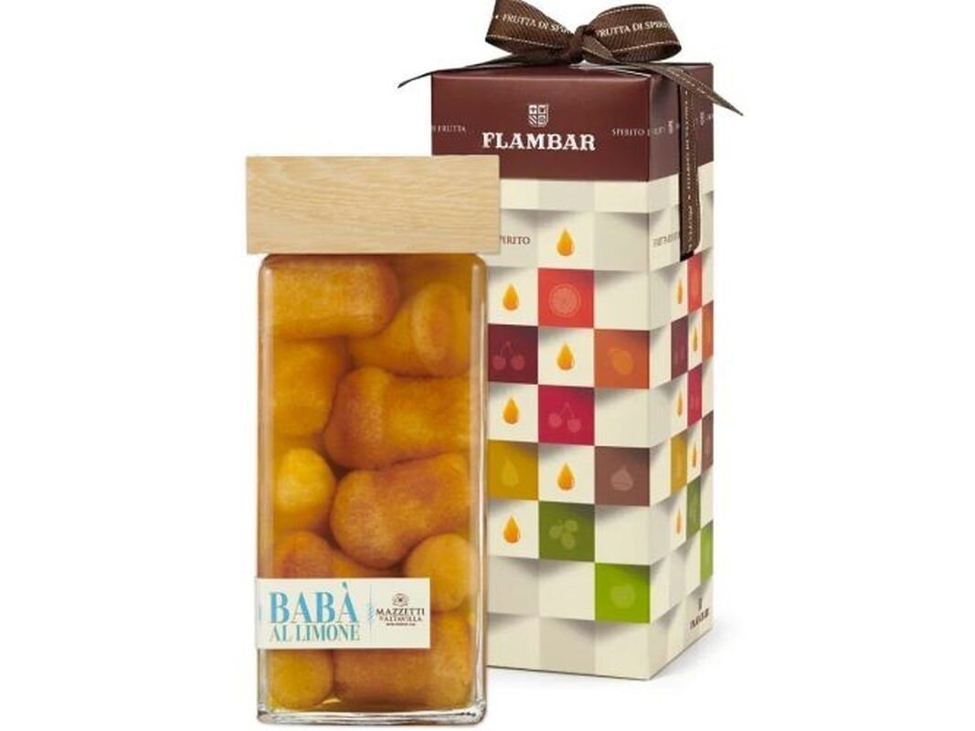 Likeris Mazzeti d'Altavilla citrinų su Baba pyragaičiais 550 g Likeris Mazzeti d'Altavilla citrinų su Baba pyragaičiais 550 g