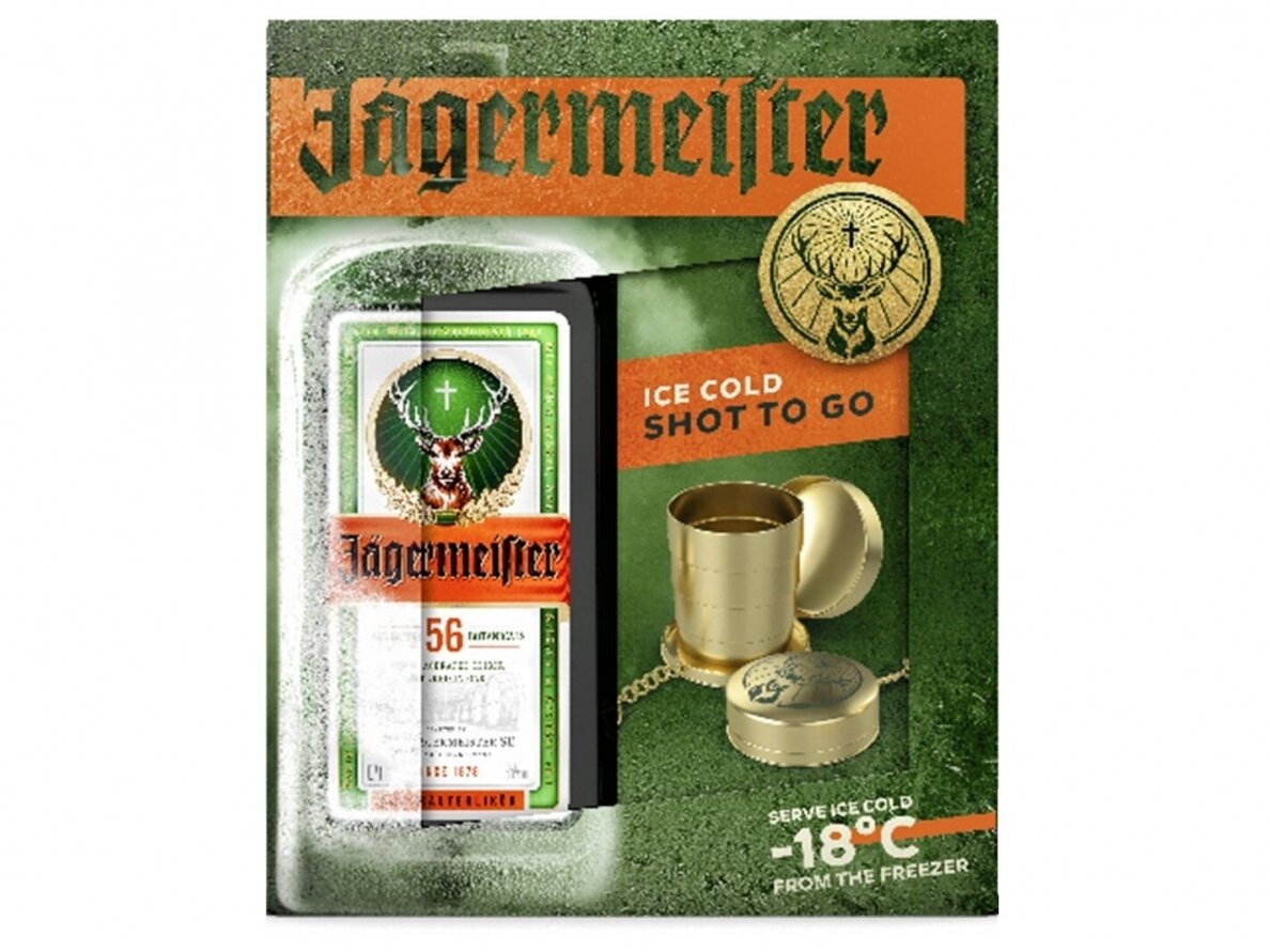 Likeris Jagermeister su raktų pakabuku 0,7 l Likeris Jagermeister su raktų pakabuku 0,7 l