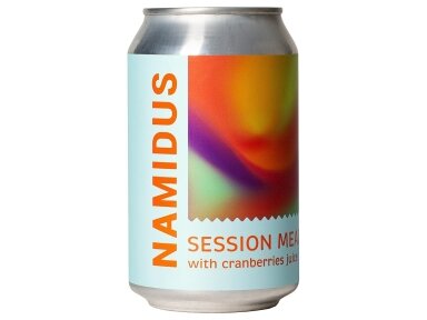 Lietuviškas midus Namidus Session Mead skard. 0,33 l