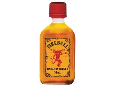 Likeris Fireball Cinnamon & Whisky 0,05 l min PET