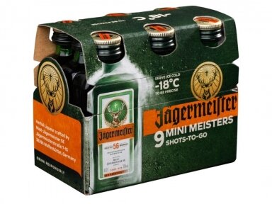 Likeris Jagermeister 9 x 0,02 l mini