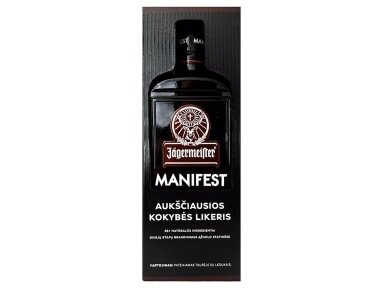 Likeris Jagermeister Manifest su dėž. 0,7 l