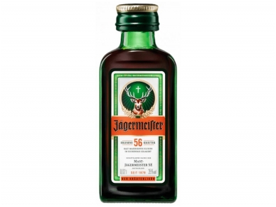 Likeris Jagermeister 0,04 l mini Likeris Jagermeister 0,04 l mini