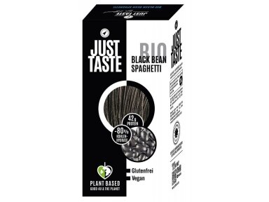 Makaronai Just Taste Juodųjų pupelių 250 g