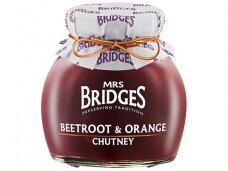 Mrs Bridges Burokėlių ir apelsinų čatnis 100 g