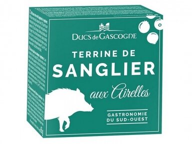 Paštetas Šernienos su bruknėmis 65 g