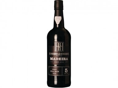 Pastiprintas vynas Henriques & Henriques 5 YO Madeira 0,75 l