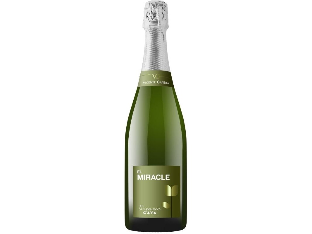 Putojantis vynas El Miracle Organic Cava Brut 0,75 l Putojantis vynas El Miracle Organic Cava Brut 0,75 l