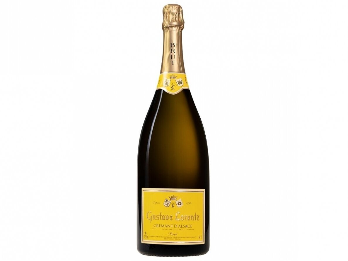 Putojantis vynas Gustave Lorentz Cremant d’Alsace Brut Magnum 1,5 l