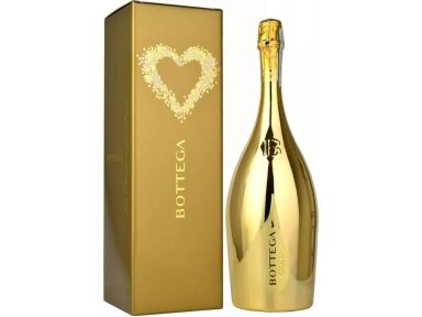 Putojantis vynas Bottega Gold Prosecco Brut Double Magnum su dėž. 3 l