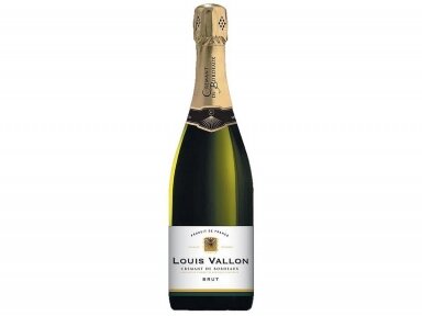 Putojantis vynas Cremant Families Louis Vallon Blanc Brut 0,75 l