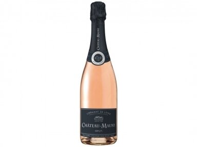 Putojantis vynas Loire Chateau de Mauny Cremant Brut Rose 0,75 l