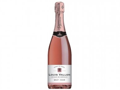 Putojantis vynas Cremant Families Louis Vallon Rose Brut 0,75 l Putojantis vynas Cremant Families Louis Vallon Rose Brut 0,75 l