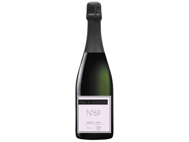 Putojantis vynas Cremant Paul G Valentin 69 Rose Brut 0,75 l Putojantis vynas Cremant Paul G Valentin 69 Rose Brut 0,75 l