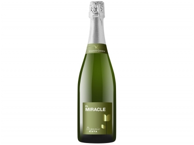 Putojantis vynas El Miracle Organic Cava Brut 0,75 l Putojantis vynas El Miracle Organic Cava Brut 0,75 l