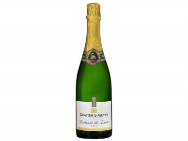 Putojantis vynas Gratien & Meyer Cremant de Loire Brut 0,75 l