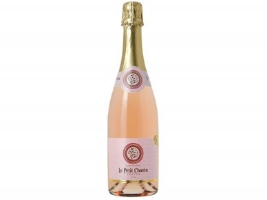 Putojantis vynas nealkoholinis Le Petit Chavin Gasified Rose 0,75 l