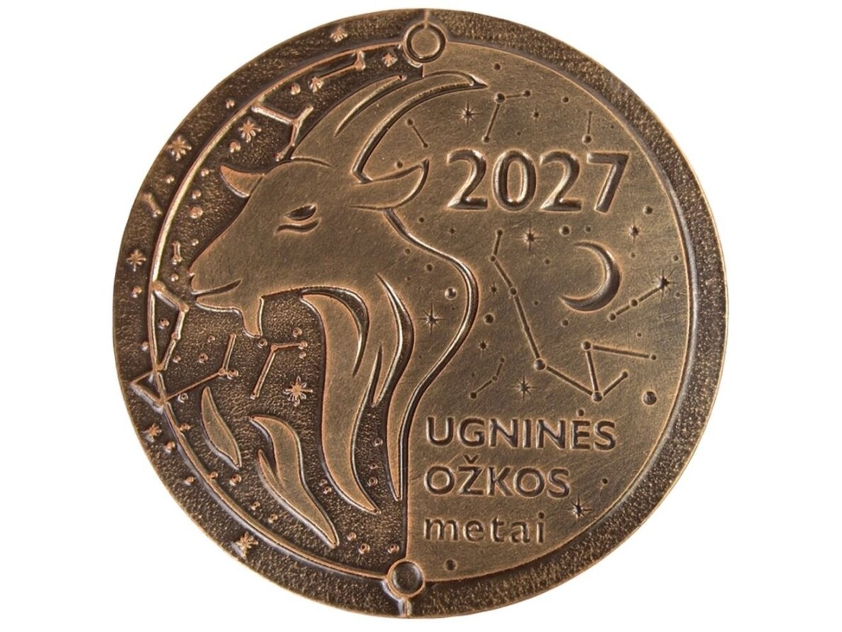 Reljefinis juodasis šokoladas Ugninės ožkos metai 300 g 1