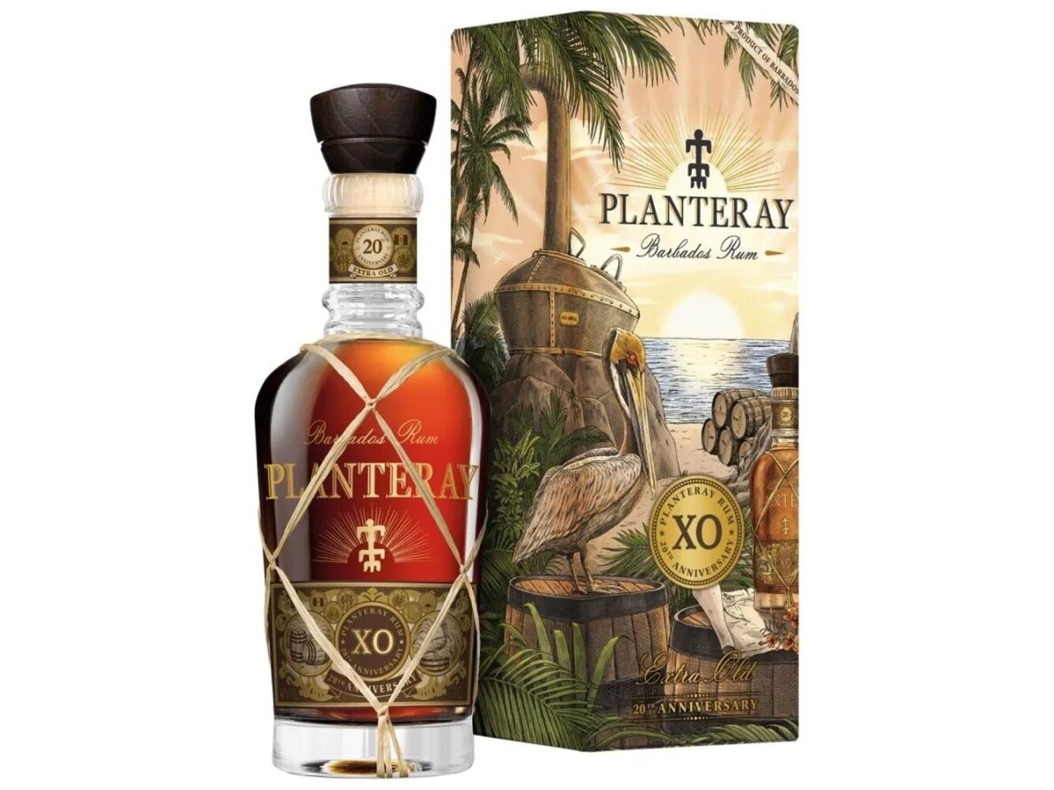 Romas Planteray Barbados Extra Old su dėž. 0,7 l