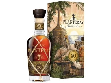 Romas Planteray Barbados Extra Old su dėž. 0,7 l