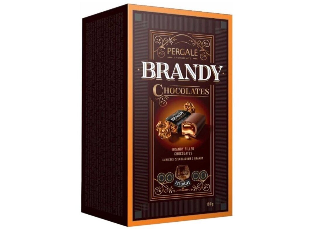 Saldainiai Pergalė Brandy 190 g
